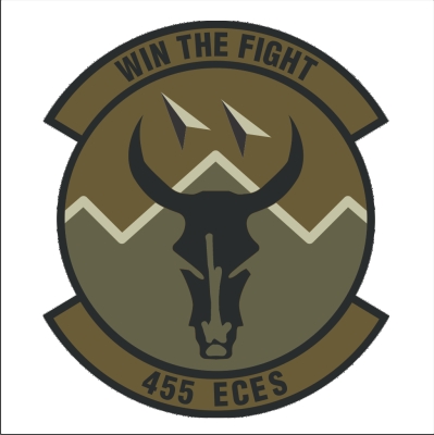 455th Expeditionary CES Multicam Patch
