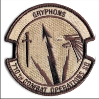 710th Combat Operations Squadron Desert Patch