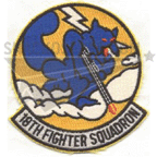 18th Fighter Squadron Patch