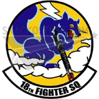 18th Fighter Squadron Decal