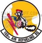 168th Refueling Squadron Decal