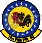 19th Fighter Squadron Patch