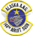 144th Airlift Squadron Patch