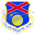 117th Refueling Wing  Decal