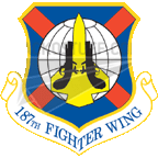 187th Fighter Wing Decal