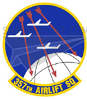 357th Airlift Squadron Patch