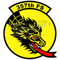 357th Fighter Squadron Patch