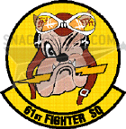 61st Fighter Squadron Patch
