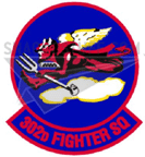 302nd Fighter Squadron Patch