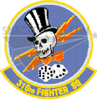 310th Fighter Squadron Patch