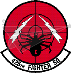 425th Fighter Squadron Patch