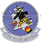 152nd Fighter Squadron Patch
