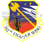 162nd Fighter Wing Decal