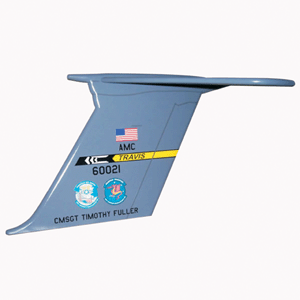 *Customized C-5 Tail Flash Plaque