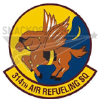 314th Refueling Squadron Patch