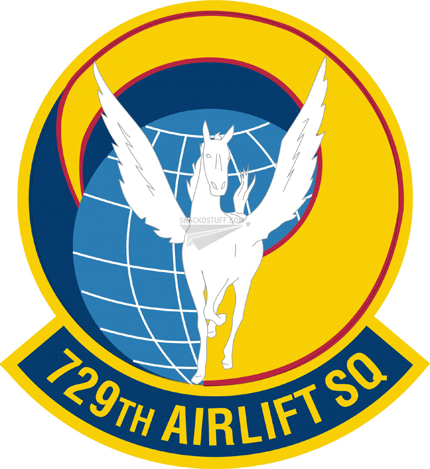 729th Airlift Squadron Decal
