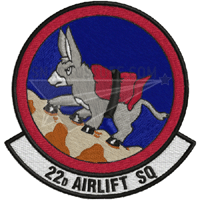 22nd Airlift Squadron Patch