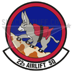 22nd Airlift Squadron Decal