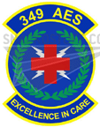 349th AES Decal