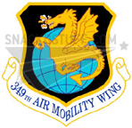 349th Wing Patch