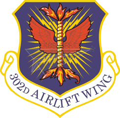 302nd Airlift Wing Decal