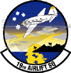 19th Airlift Squadron Decal
