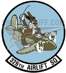 326th Airlift Squadron Patch