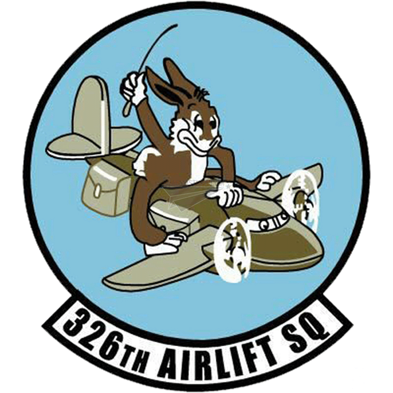 326th Airlift Squadron Decal