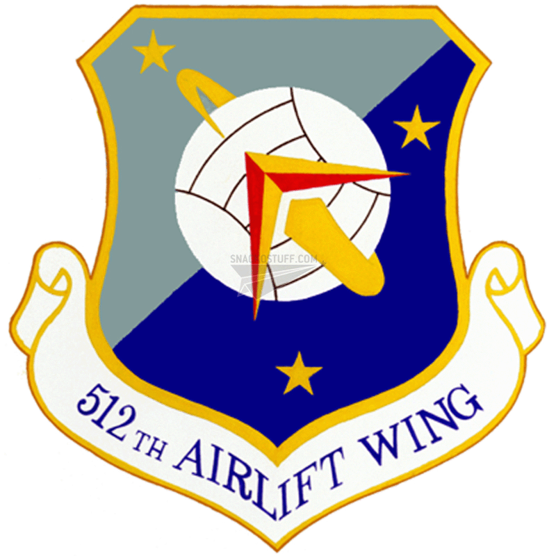 512th Airlift Wing Decal