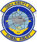 709th Airlift Squadron Decal
