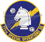 711th Special Ops Sqdn Decal