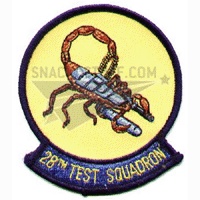 28th Test Squadron Patch