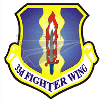 33rd Wing Decal