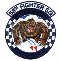 58th Fighter Squadron Patch