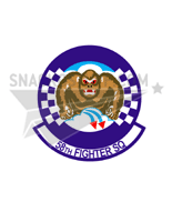 58th Fighter Squadron Decal