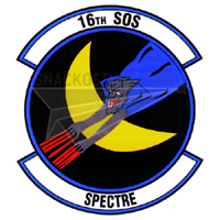 16th Special Ops Squdn Decal