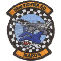 93rd Fighter Squadron Patch