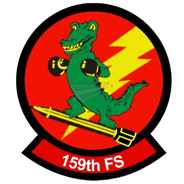 159th Fighter Squadron Patch