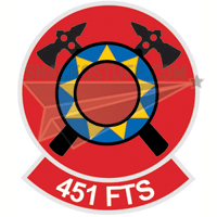 451st FTS Decal