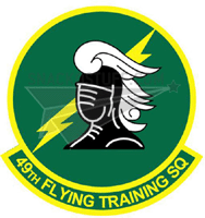 49th Training Squadron Decal