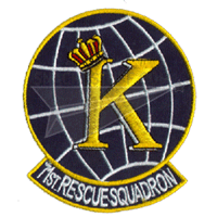 71st Rescue Squadron Patch