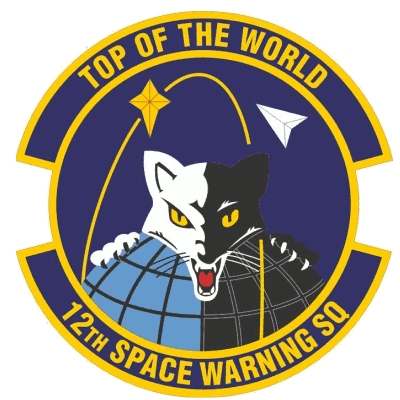 12th Space Warning Squadron Zap Decal