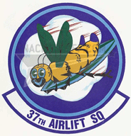 37th Airlift Squadron Zap Decal