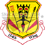 154th Wing Patch