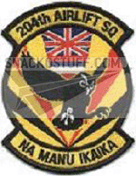 204th Airlift Squadron Patch