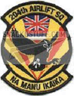 204th Airlift Squadron Decal