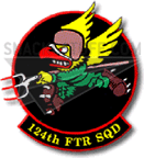 124th Fighter Squadron Patch