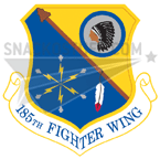 185th Fighter Wing Patch