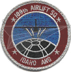 189th Airlift Squadron Patch