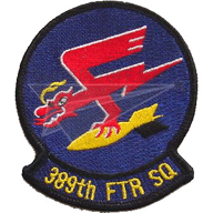 389th Fighter Squadron Patch